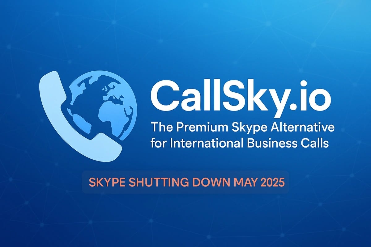 CallSky.io - Betaalbare internationale oproepen vanaf $ 0,01/minuut media 8