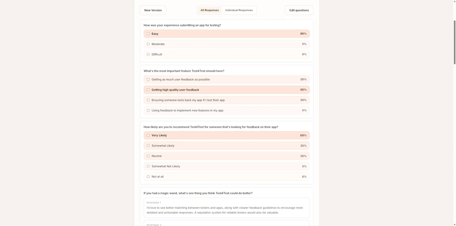Test4Test screenshot 2