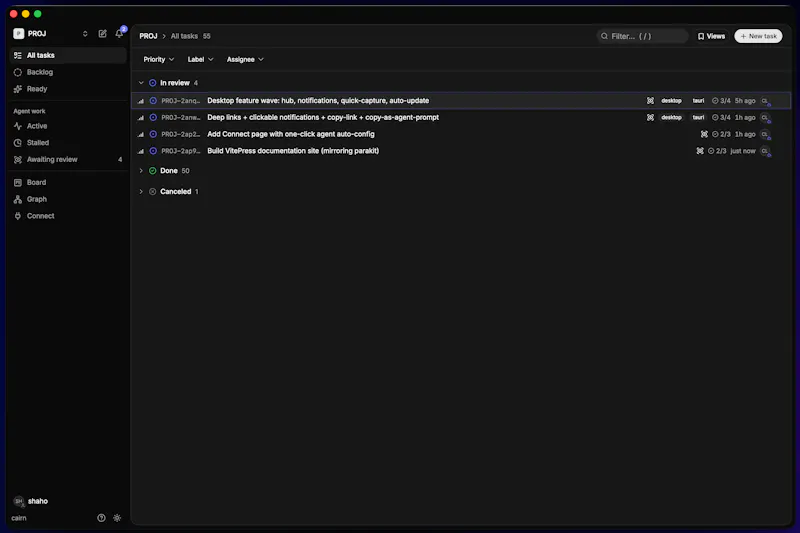Cairn screenshot 1