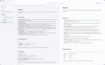 Mandrill - Markdown Editor gallery image