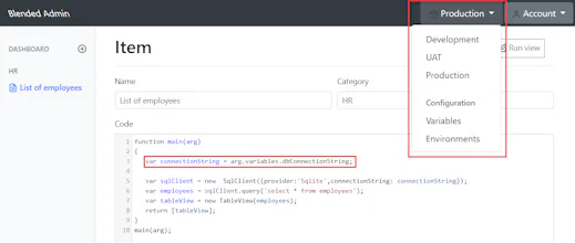 Blended Admin gallery image