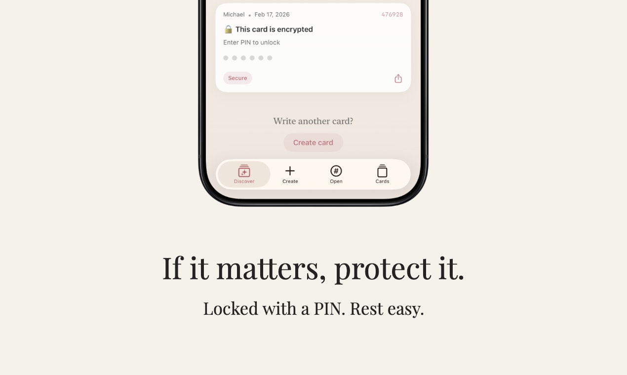 Noteecard - Screenshot 2 showing product features and functionality