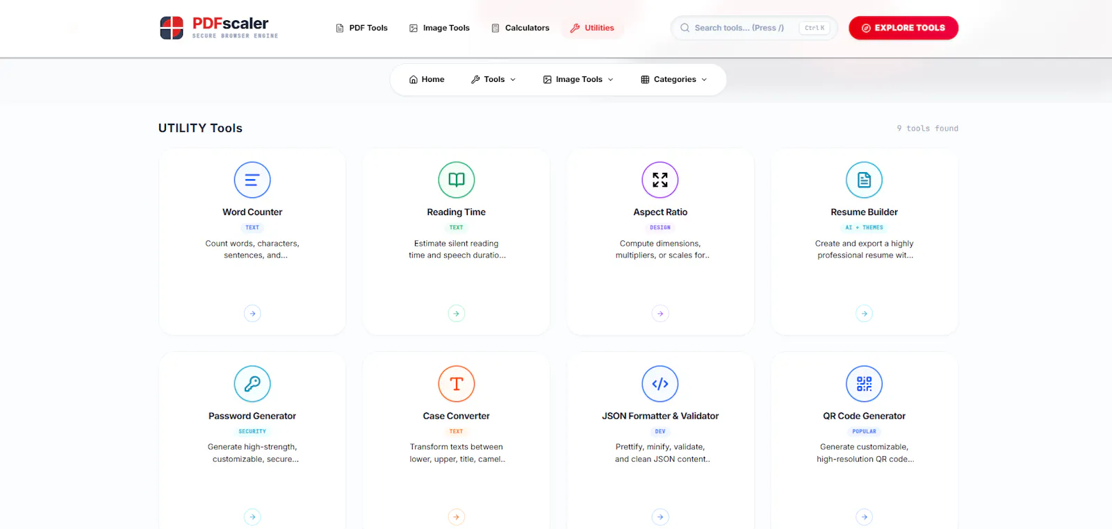 PDFscaler screenshot 1