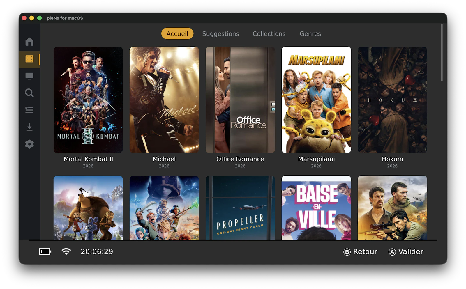 pleNx — Plex client for Nintendo Switch screenshot 2