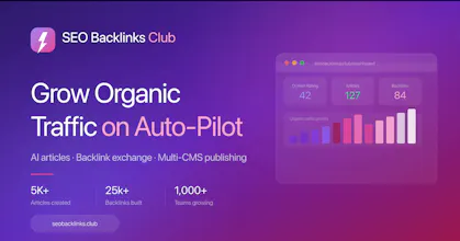 SEO Backlinks Club — Content Automation gallery image