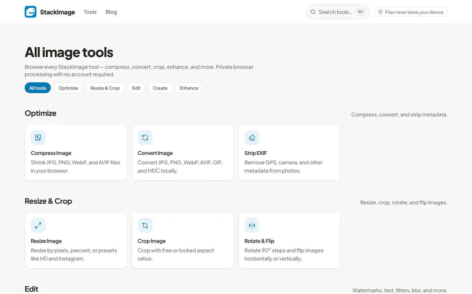 StackTools gallery image