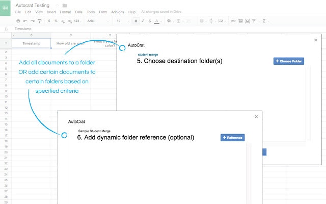 autoCrat for Google Sheets gallery image