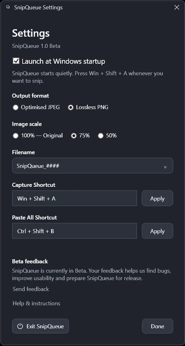 SnipQueue gallery image