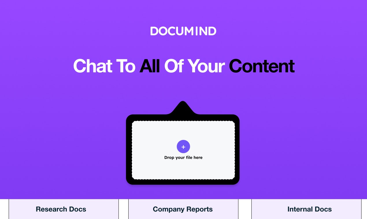 startuptile Documind-ChatGPT for your documents