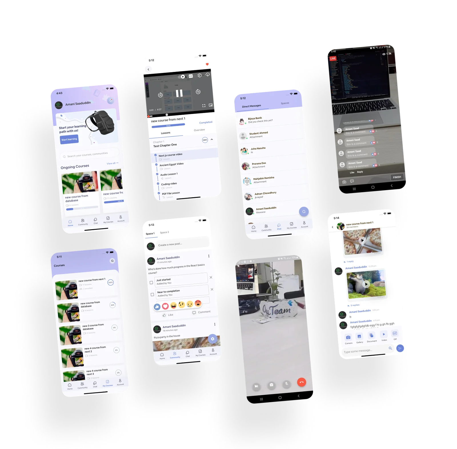 Ezycourse - Платформа онлайн-курса для цифровых онлайн-курсов медиа 7