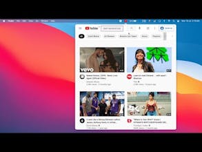 Menu Bar Web Browser gallery image