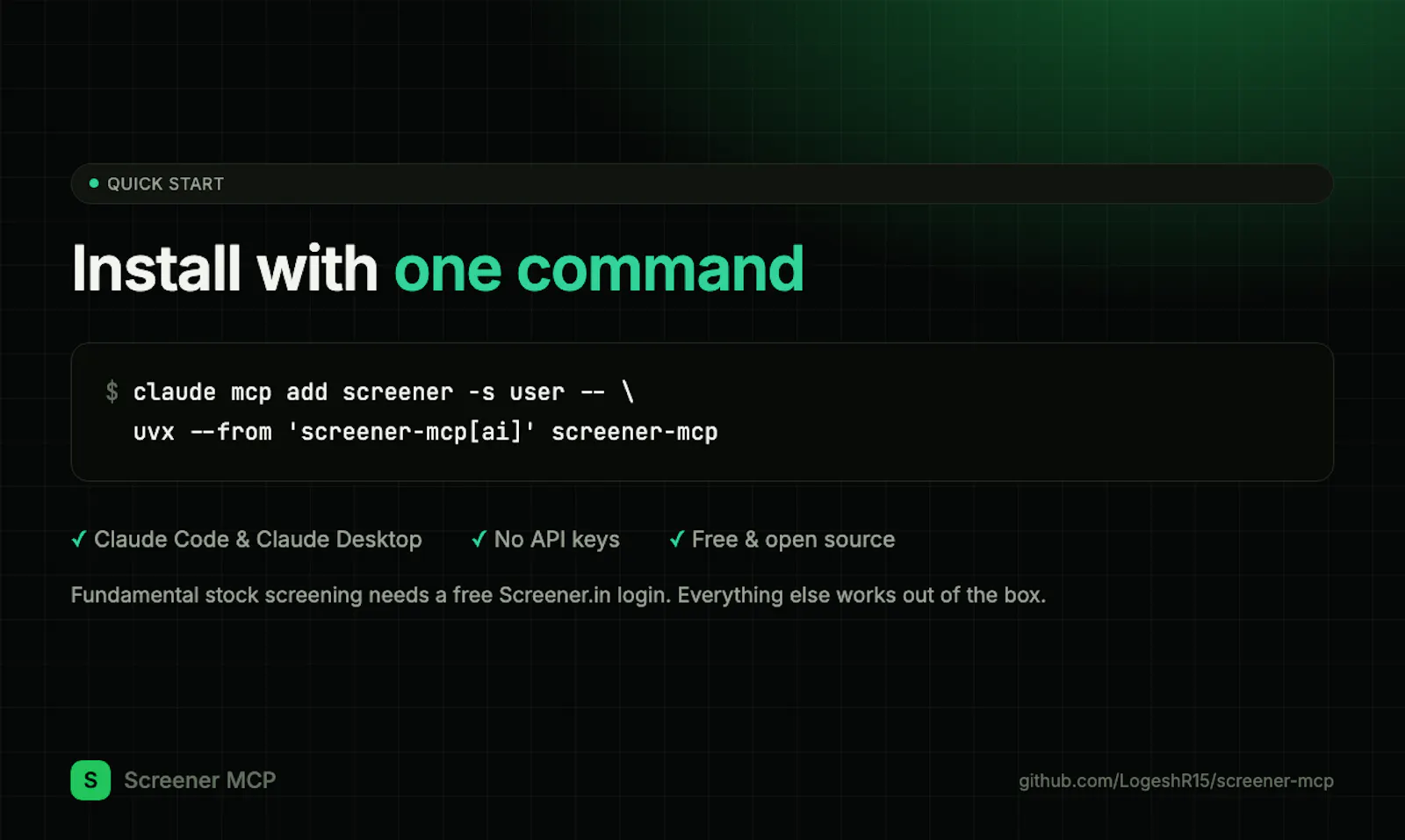 Screener MCP 2.O screenshot 5
