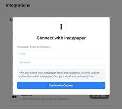 Glasp: Sync Highlights from Instapaper gallery image