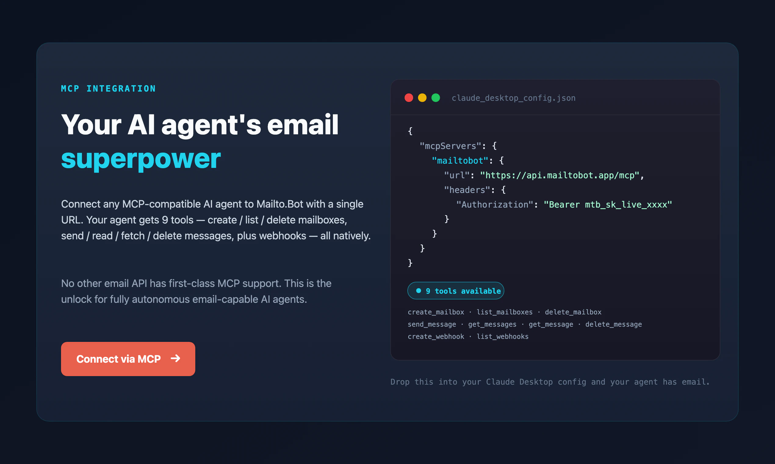 Mailto.Bot screenshot 2