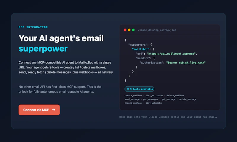 Mailto.Bot screenshot 3