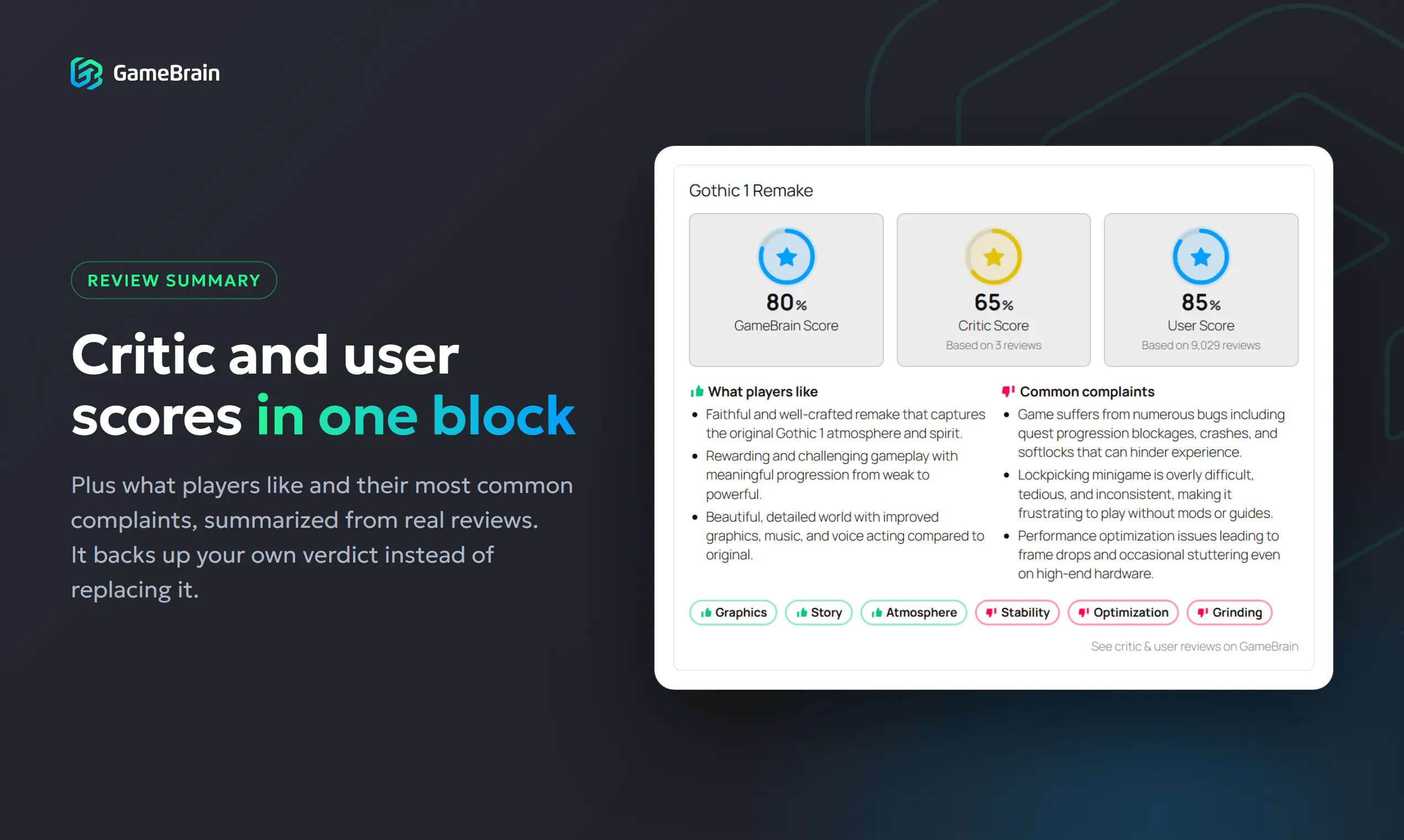 GameBrain for WordPress gallery image