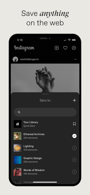 Mídia 1 de Cosmos - Uma alternativa do Pinterest para criativos.