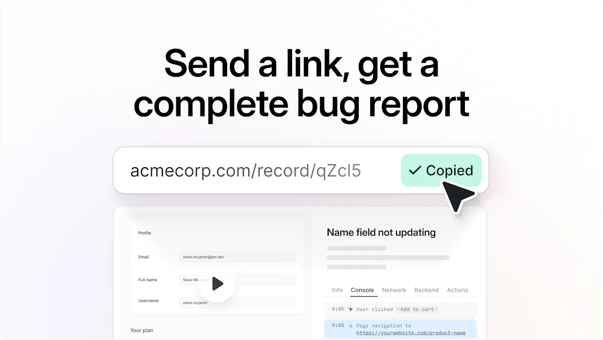 Recording Links by Jam.dev