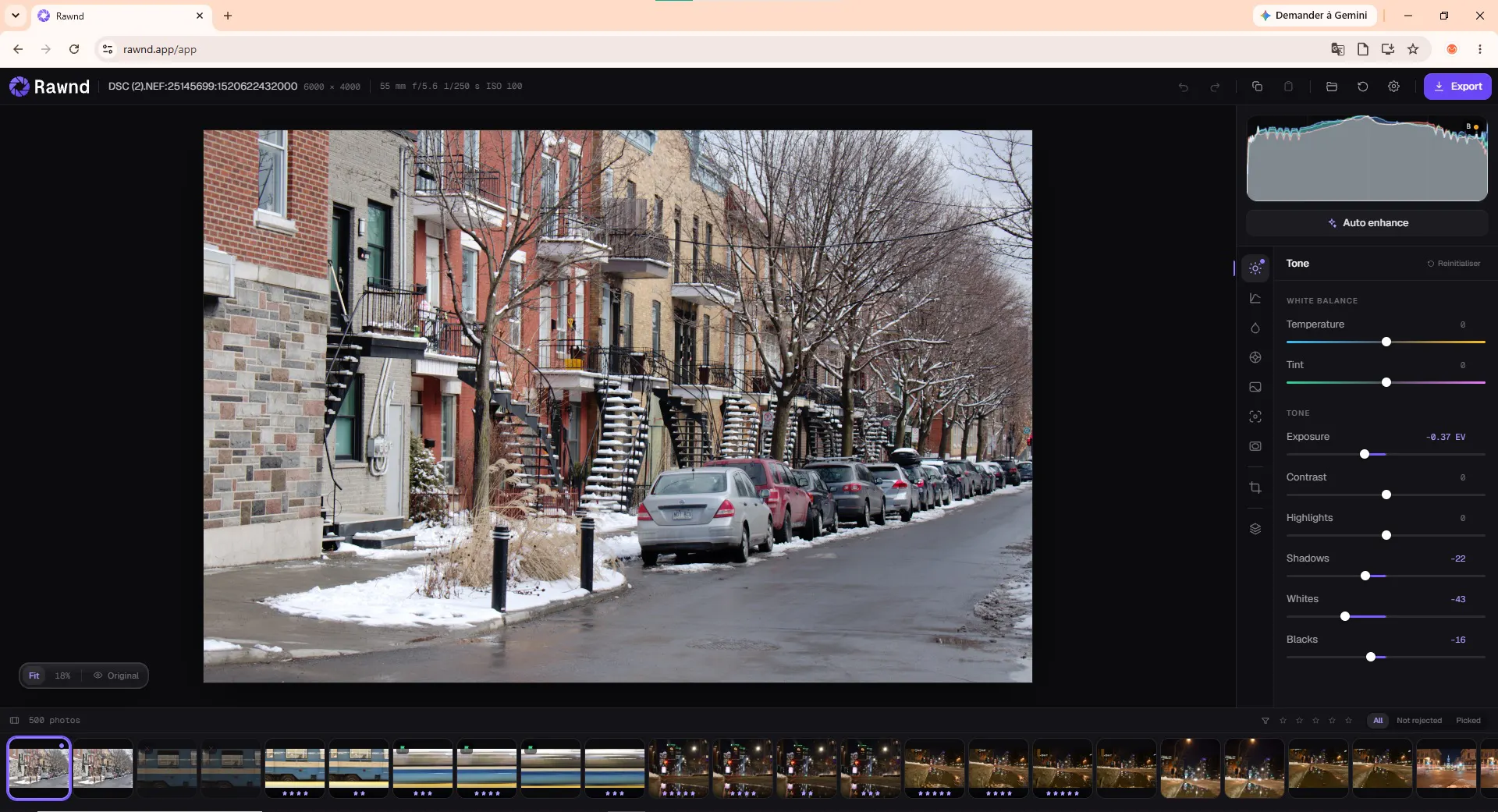 Rawnd — Browser-based RAW Editor gallery image