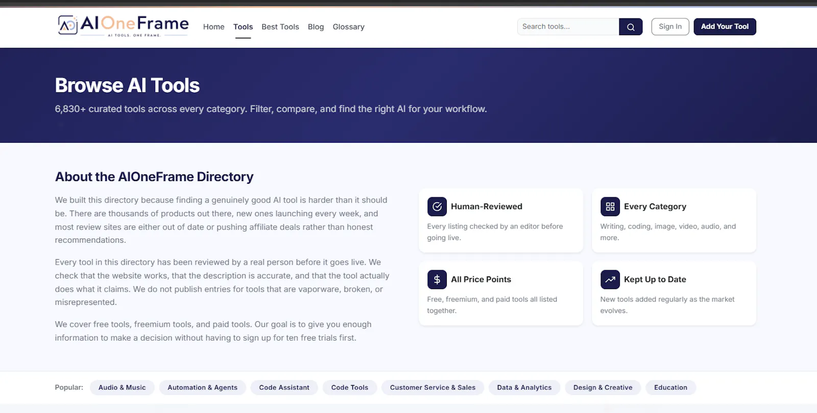 AIOneFrame screenshot 2