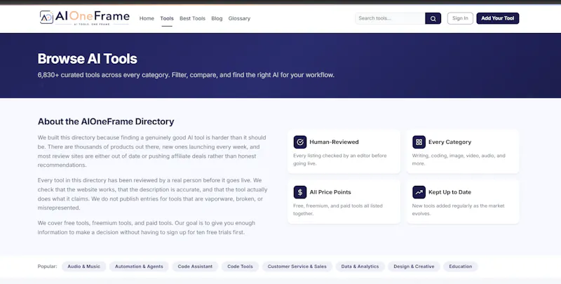 AIOneFrame screenshot 2