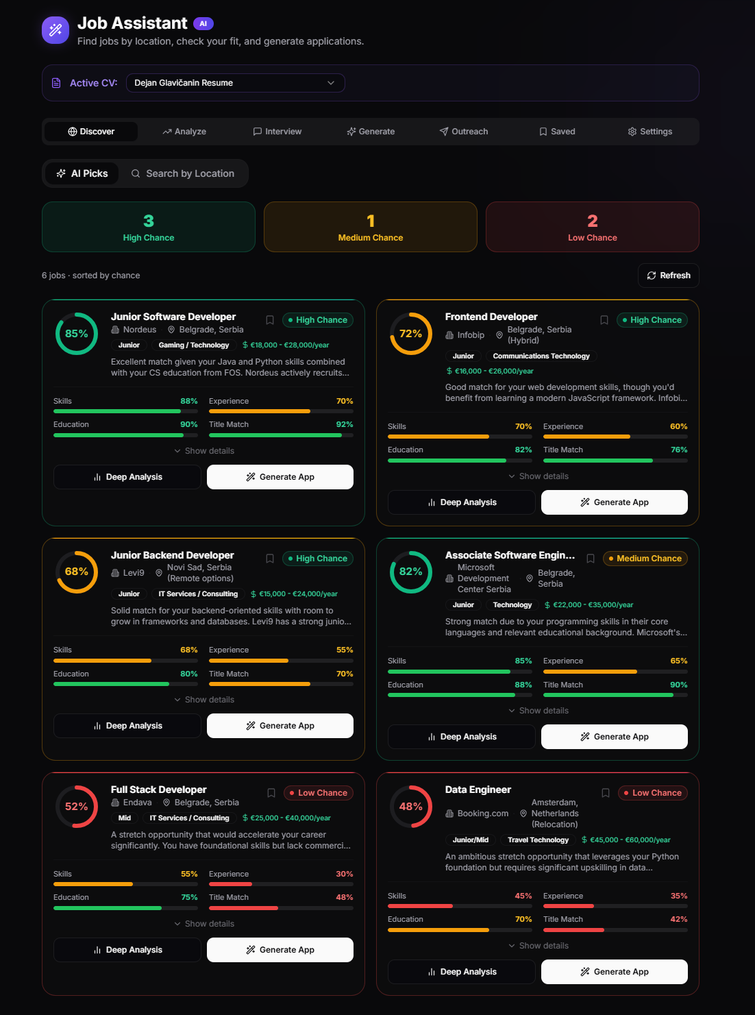 HireGenie–AI-Powered Resume ATS Checker gallery image