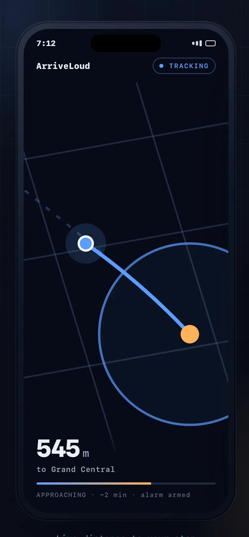 ArriveLoud — Never miss your stop again screenshot 2