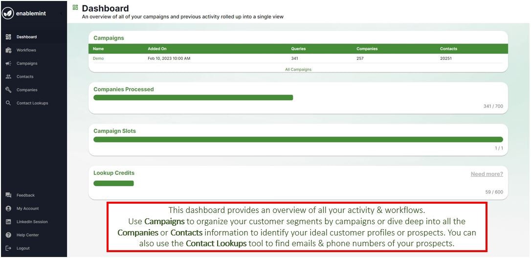 وسائط التمكين - B2B Lead Gen Gen Custom إلى مكانك المحدد و ICPS 1