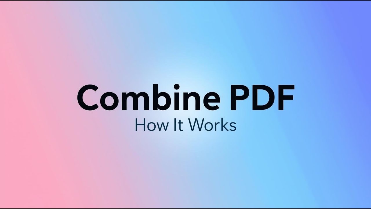 Combine PDF