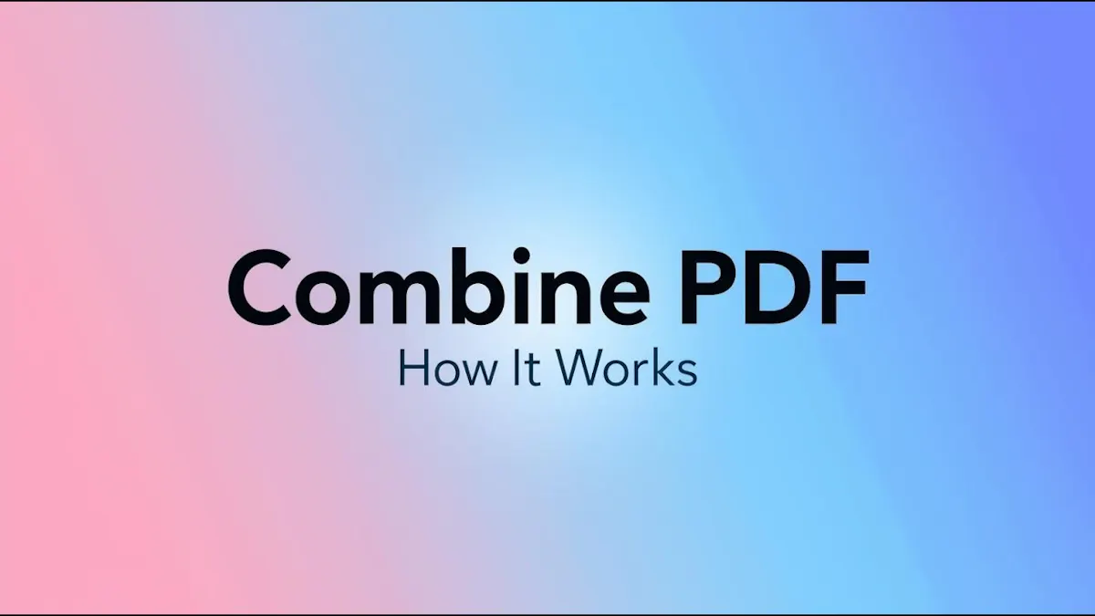 Combine PDF