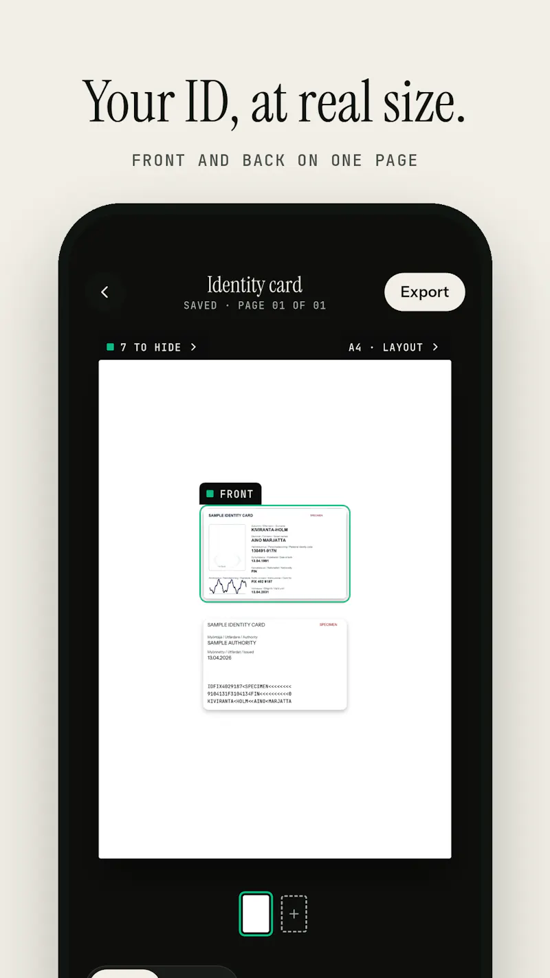 Ocro: Scan, Hide, Share  screenshot 5