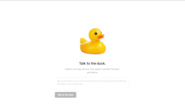 Explain Your Bug to the Rubber Duck gallery image