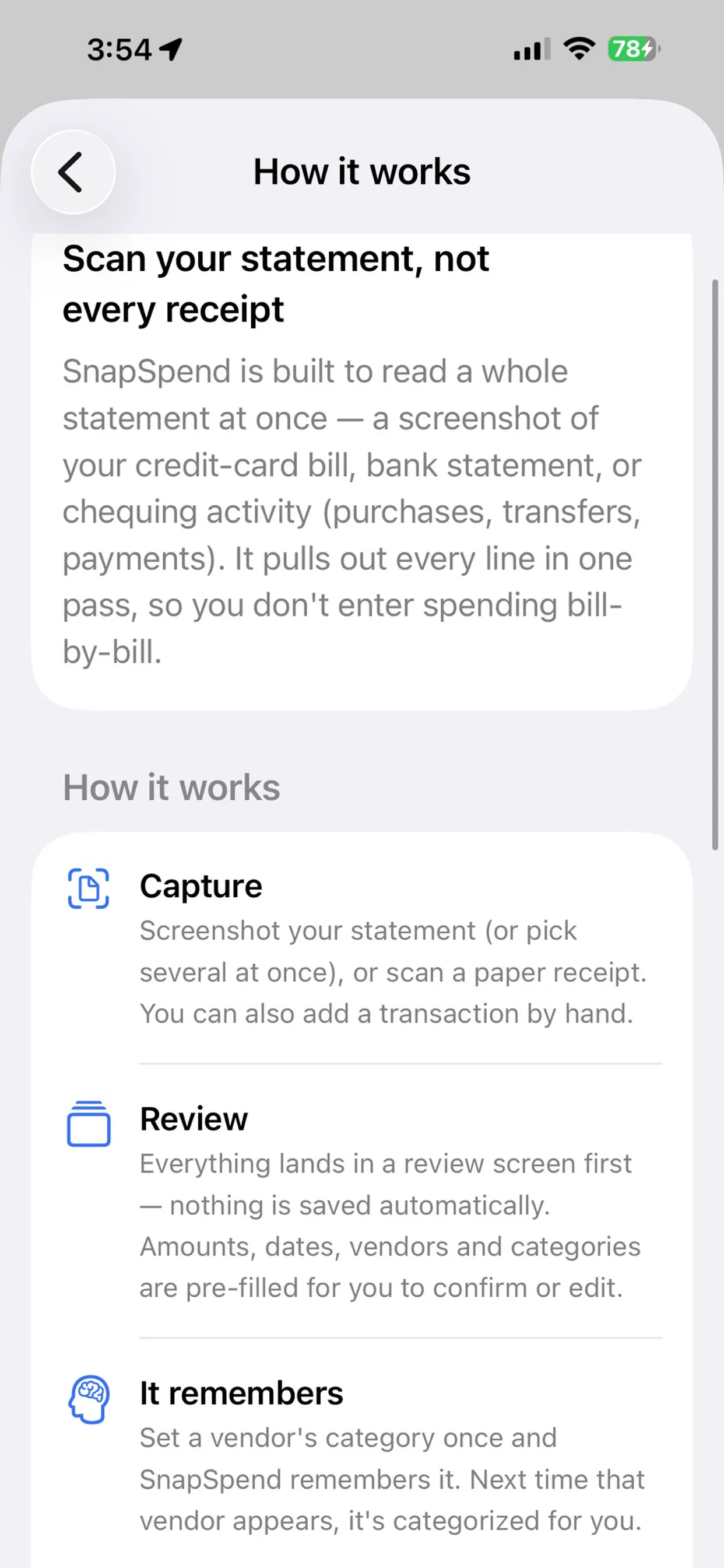 SnapSpend gallery image
