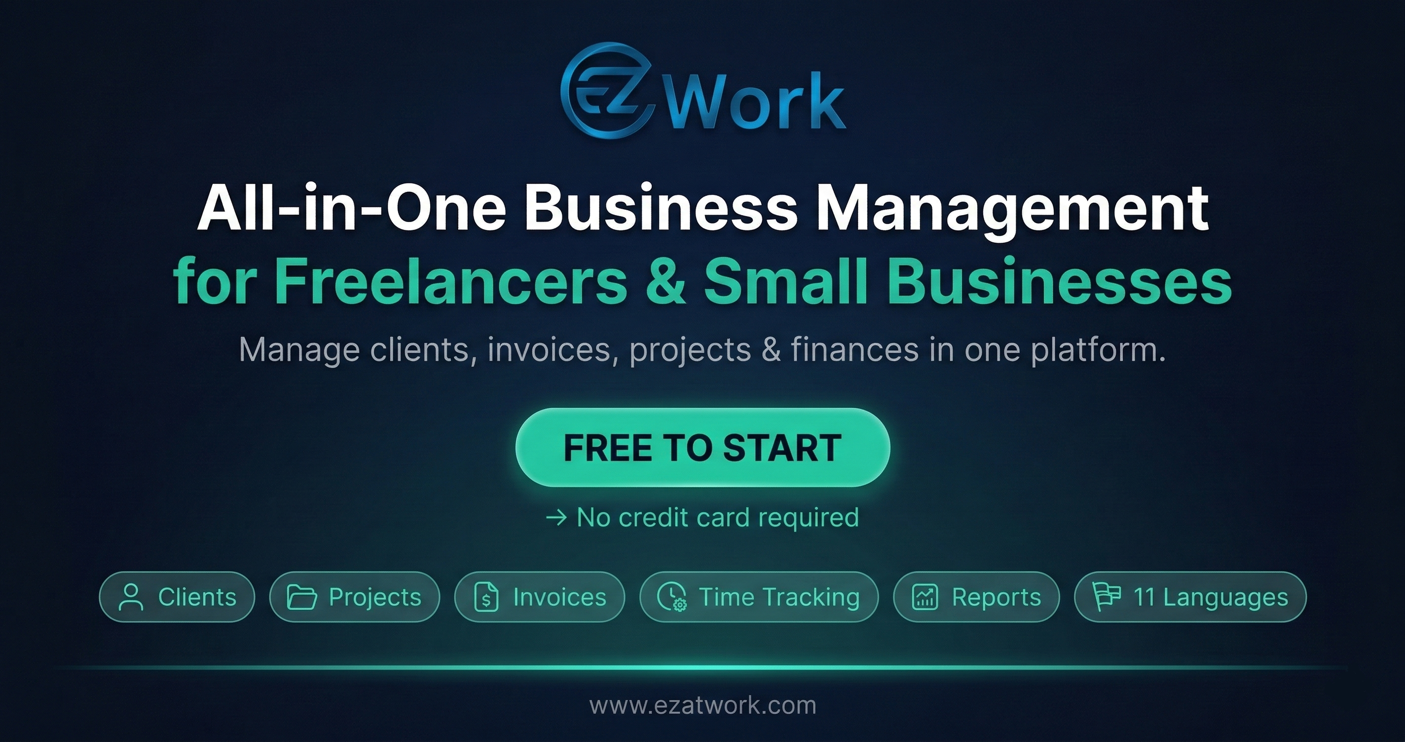EZ@Work - Main product screenshot demonstrating key features and user interface