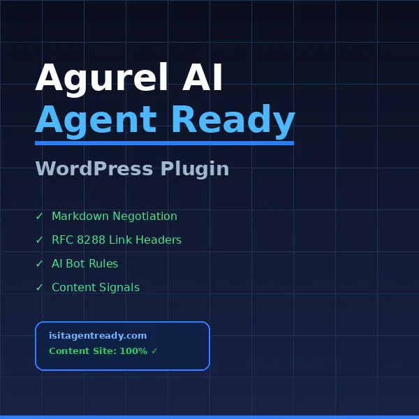 Agurel AI Agent Ready 제품 배너