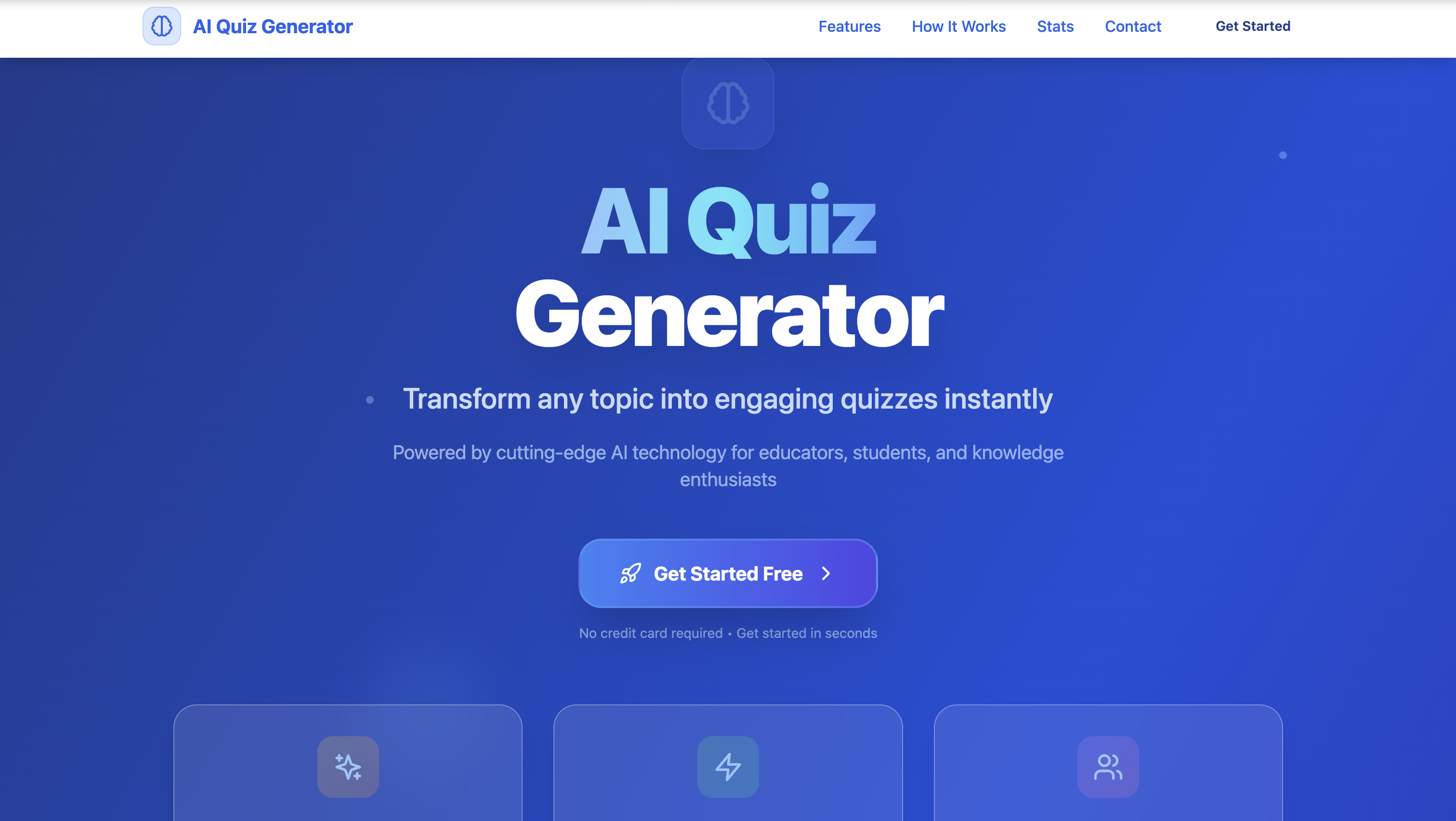AI Quiz Generator gallery image