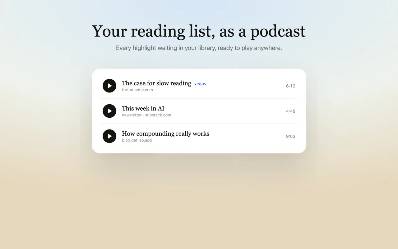 Liso gallery image