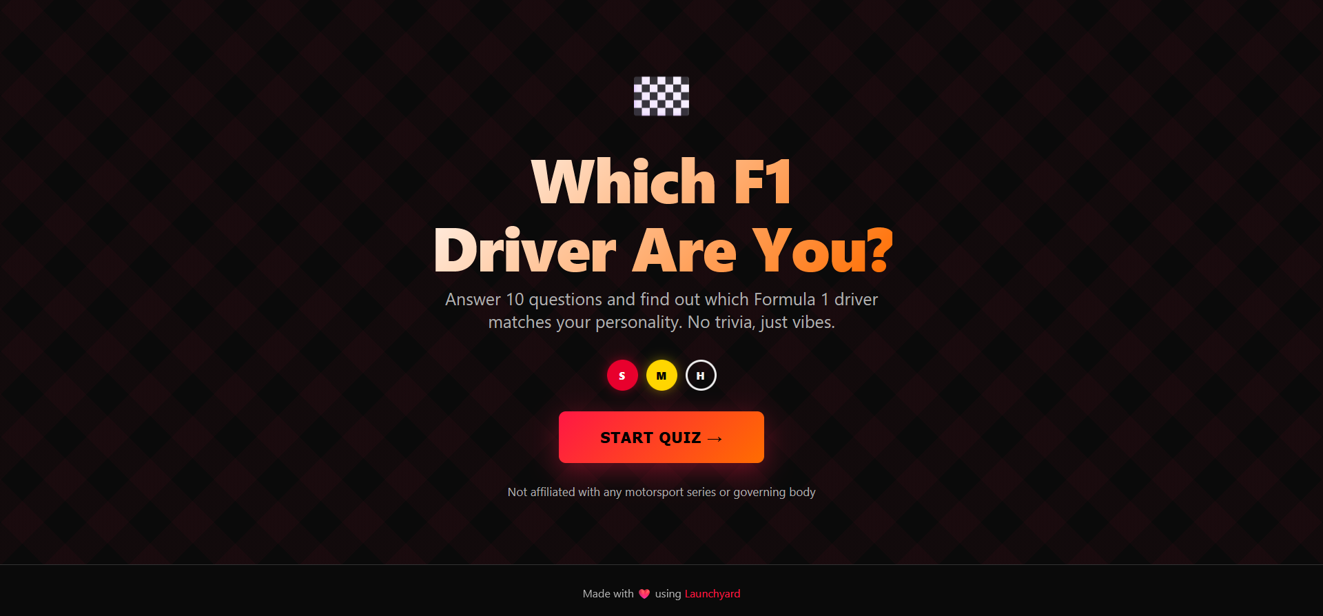 Which F1 Driver Are  You gallery image
