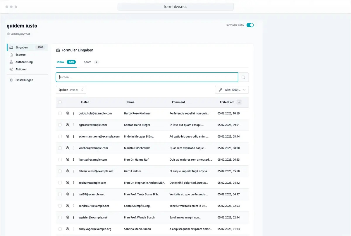 formhive.net - reine formsache Medien 1