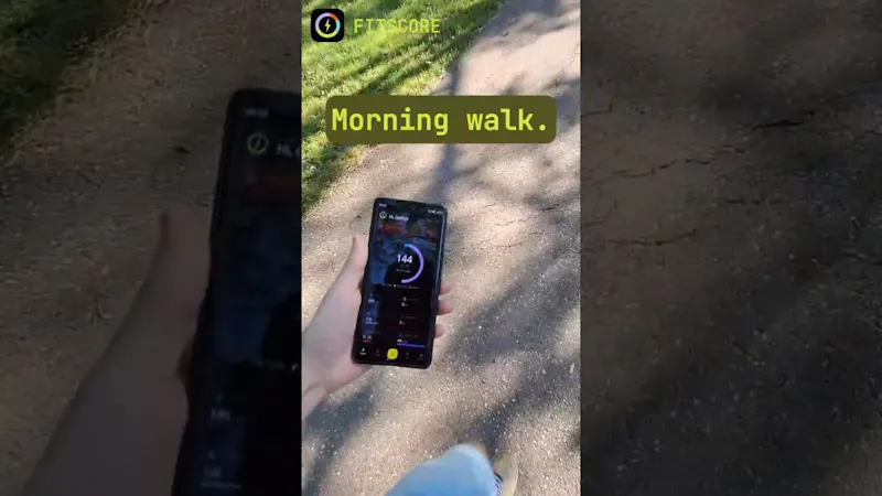 FitScore: Daily Health Tracker screenshot 1 (video preview)