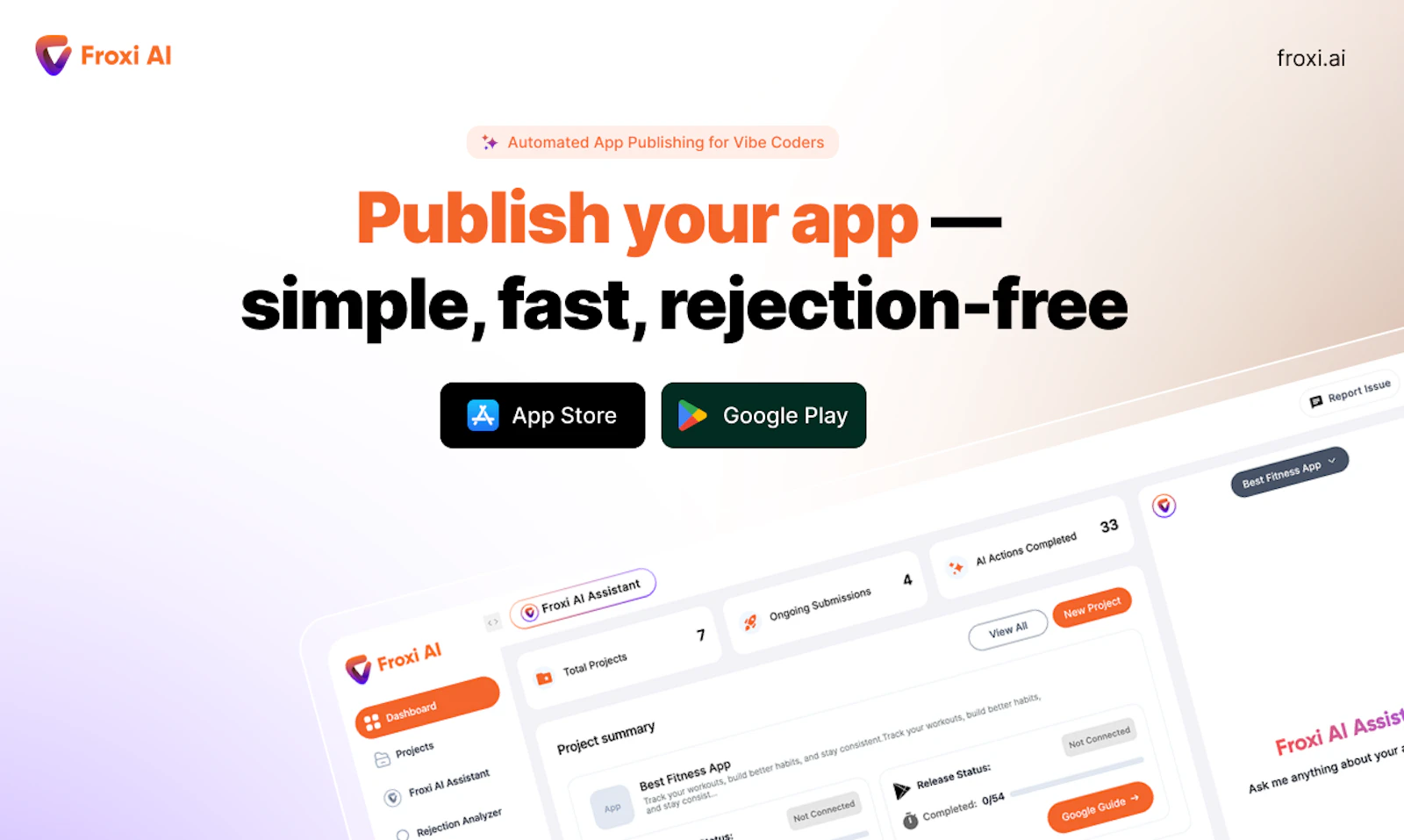 Froxi AI screenshot 2