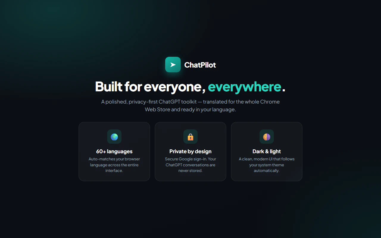 ChatPilot screenshot 1