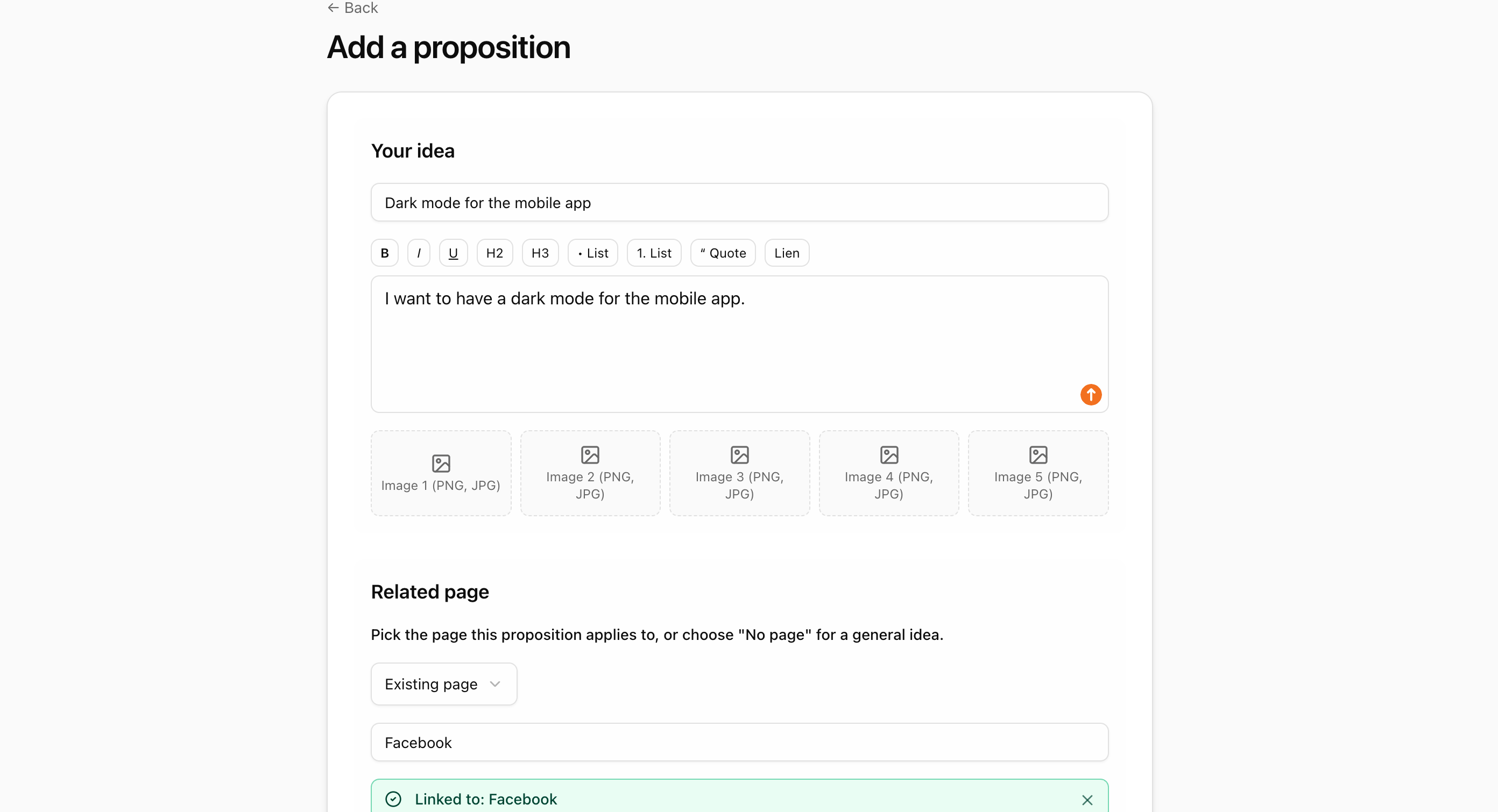 FOROM - Screenshot 4 showing product features and functionality