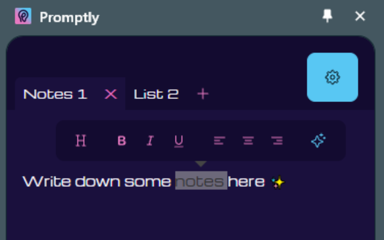 Promptly gallery image