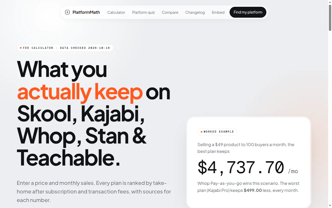 PlatformMath gallery image