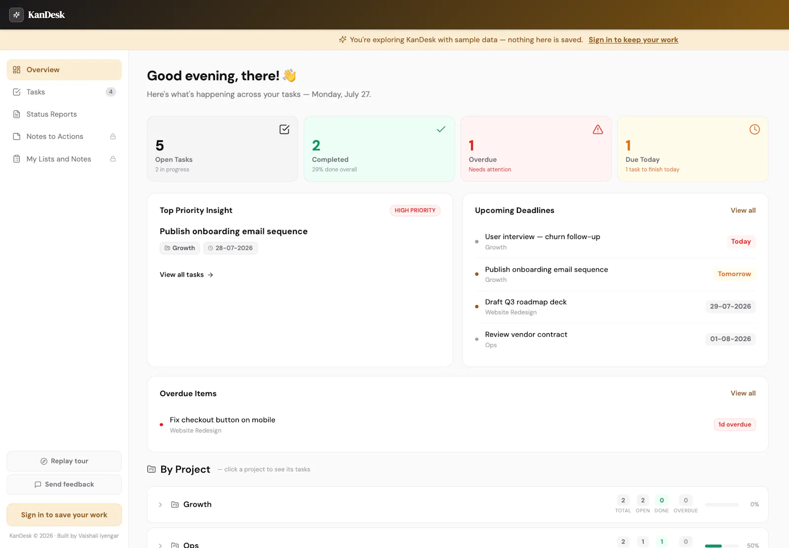 KanDesk screenshot 3