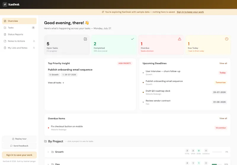 KanDesk screenshot 3