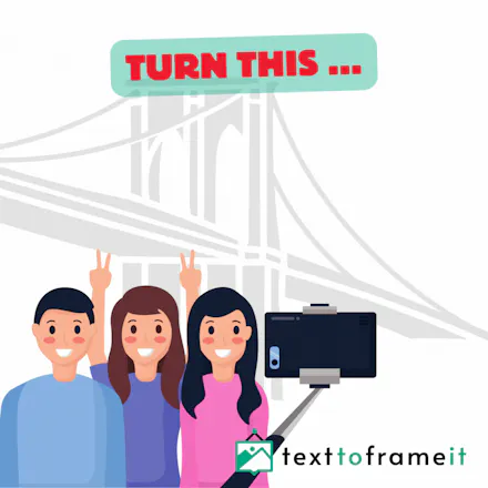 Text To Frame It gallery image