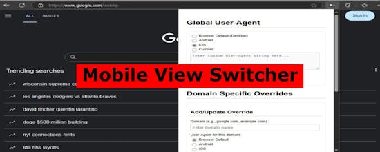 Mobile View Switcher gallery image