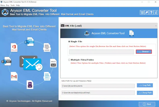 Windows Live Mail Converter gallery image